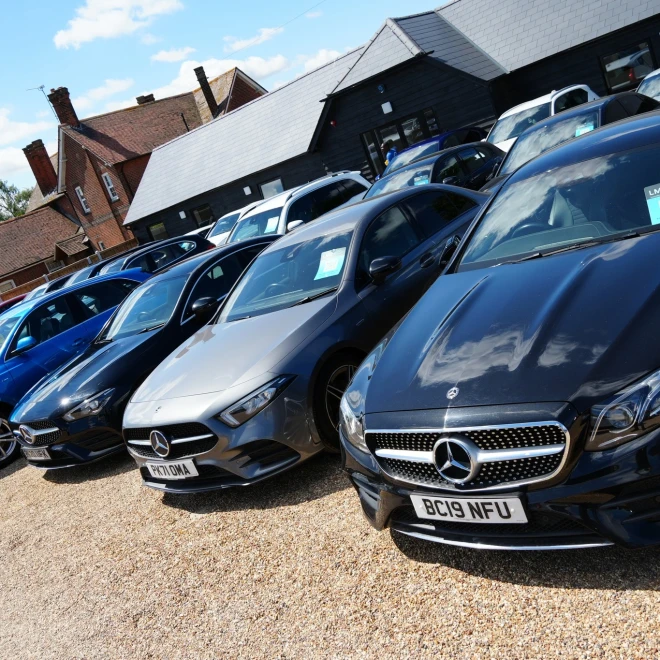 LMC Cars showroom in Essex
