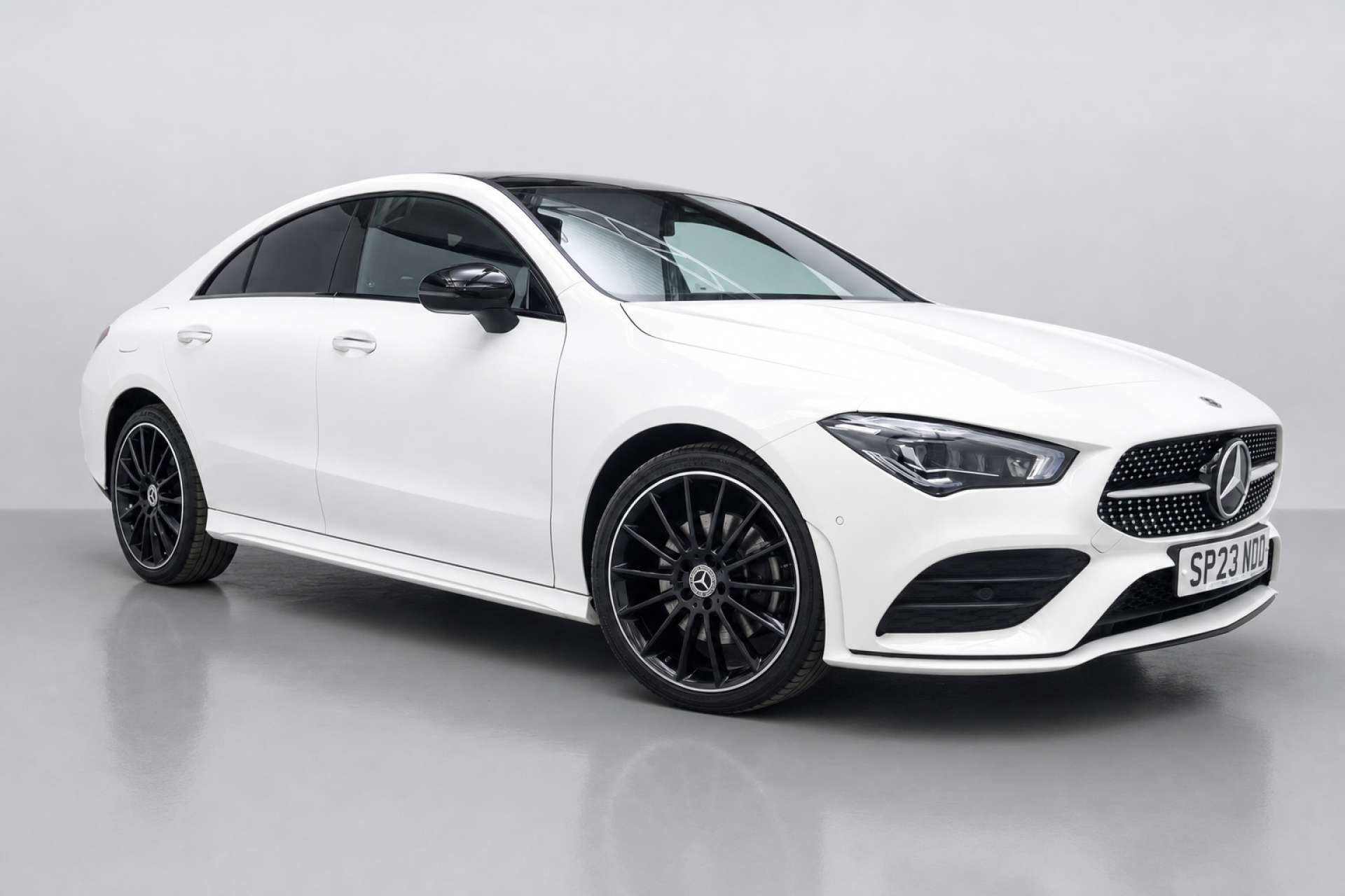 2023 Mercedes-Benz CLA 1.3 CLA250e 15.6kWh AMG Line Night Edition (Premium Plus) Coupe 4dr Petrol Plug-in Hybrid 8G-DCT Euro 6 (s/s) (218 ps) for sale at LMC Cars