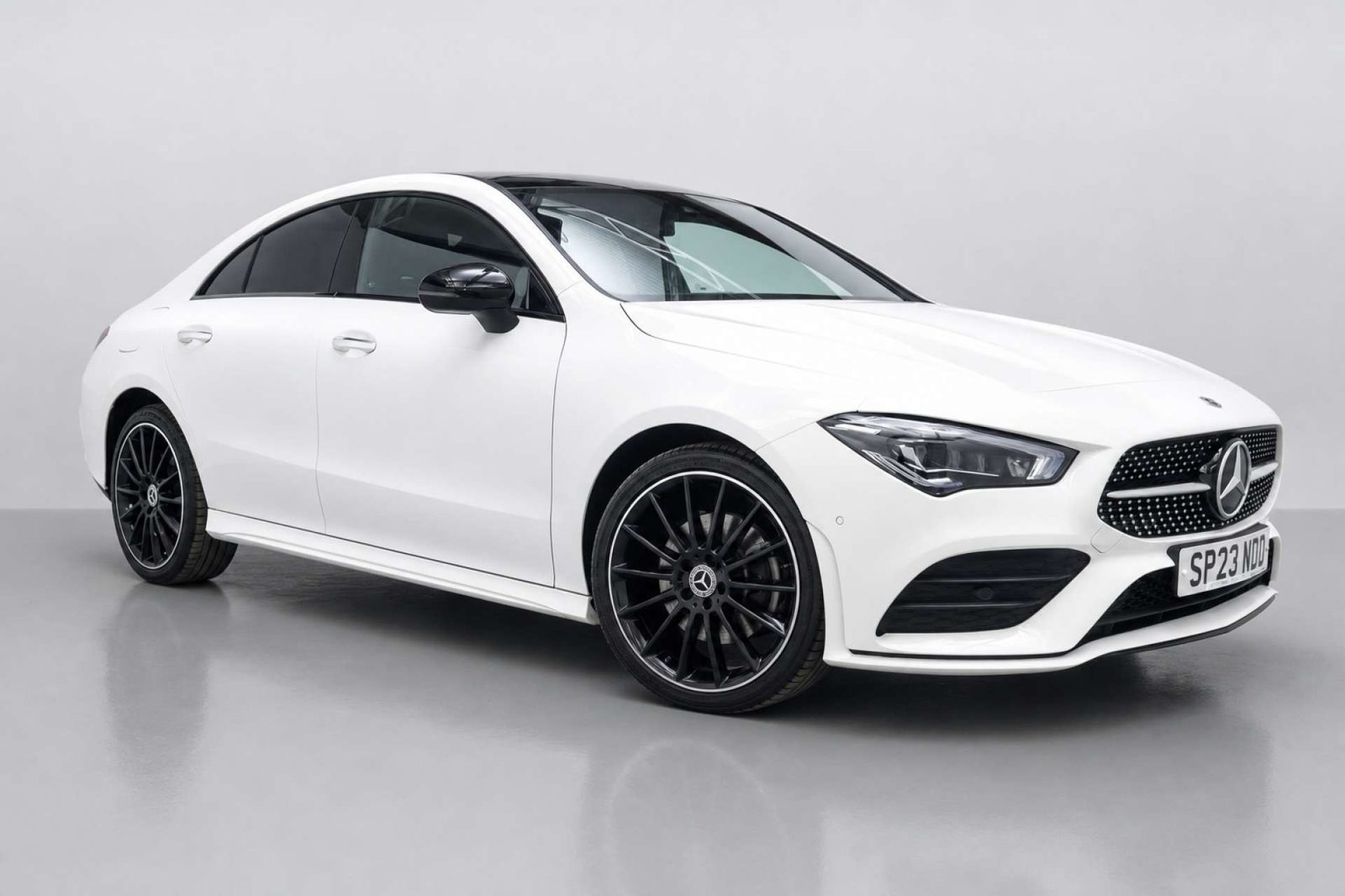 2023 Mercedes-Benz CLA 1.3 CLA250e 15.6kWh AMG Line Night Edition (Premium Plus) Coupe 4dr Petrol Plug-in Hybrid 8G-DCT Euro 6 (s/s) (218 ps) for sale at LMC Cars