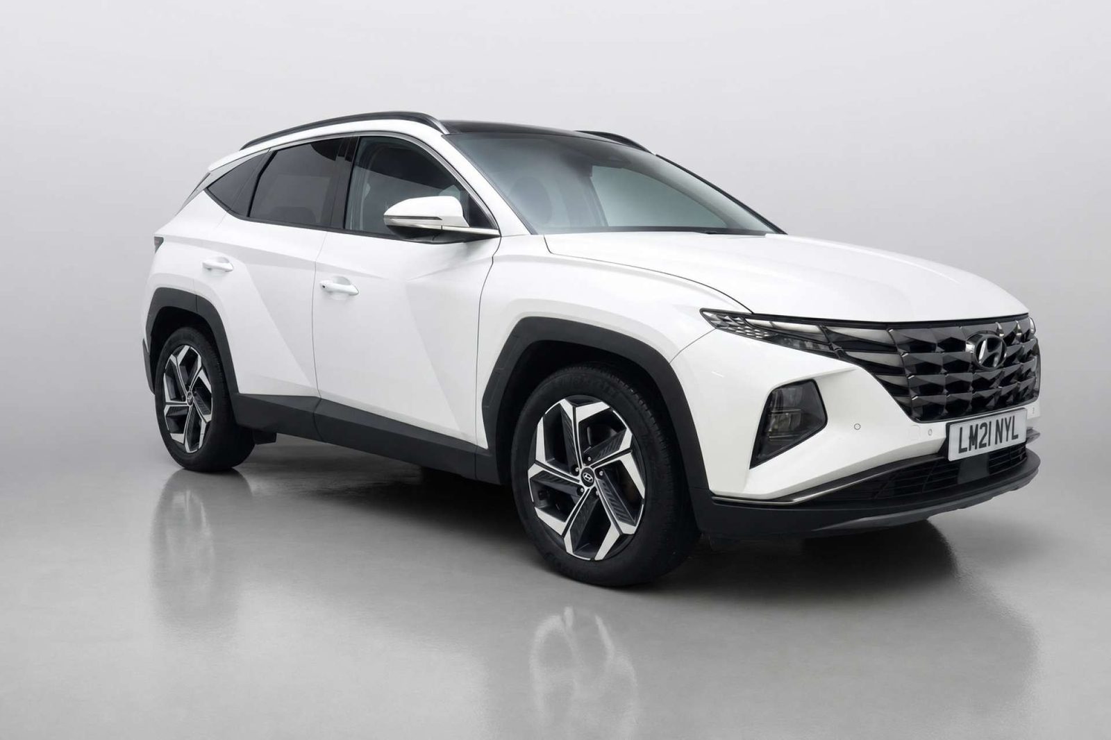 2021 Hyundai Tucson 1.6 h T-GDi Ultimate SUV 5dr Petrol Hybrid Auto Euro 6 (s/s) (230 ps) for sale at LMC Cars