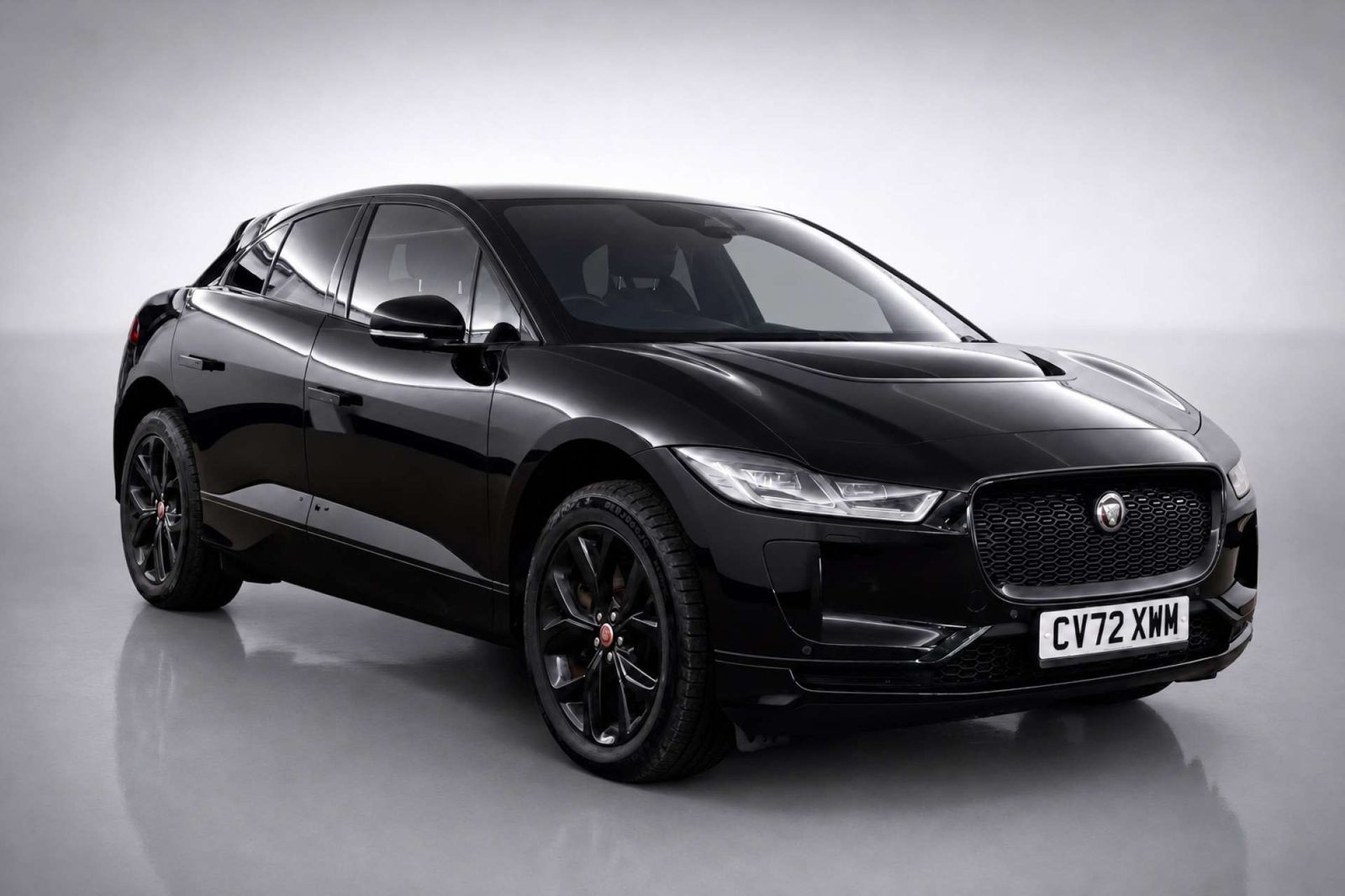 2022 Jaguar I-Pace 400 90kWh Black SUV 5dr Electric Auto 4WD (400 ps) for sale at LMC Cars