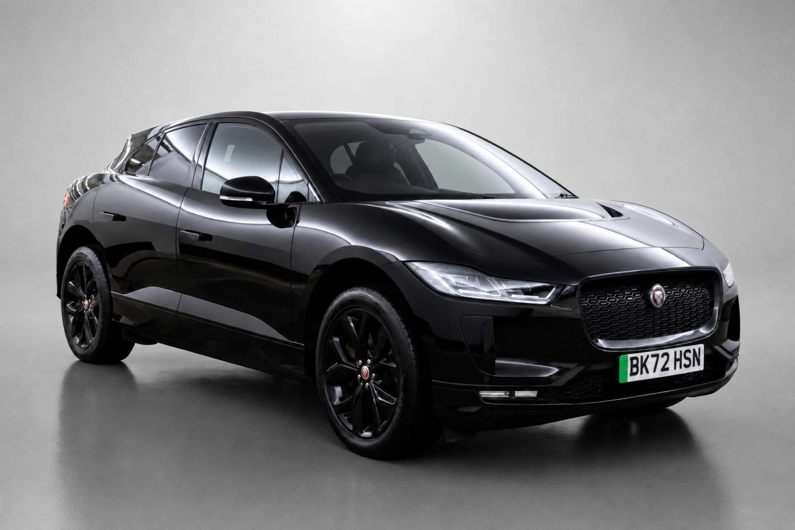 2022 Jaguar I-Pace 400 90kWh Black SUV 5dr Electric Auto 4WD (400 ps) for sale at LMC Cars