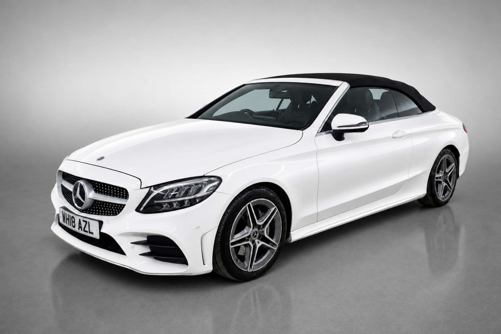 2018 Mercedes-Benz C-Class 1.5 C200 MHEV AMG Line Cabriolet 2dr Petrol G-Tronic+ Euro 6 (s/s) (198 ps) for sale at LMC Cars